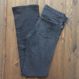 Joseph Black Denim Straight Leg Classic Jeans